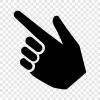 finger, pointer, pointing device, pointing icon svg