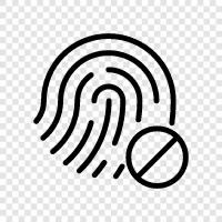 fingerprint not working, fingerprint not recognized, fingerprint not accepted, fingerprint disabled icon svg