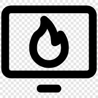 fire, heat, blaze, inferno icon svg