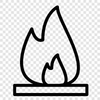 fire, outdoor, celebration, gathering icon svg