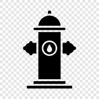 Hydranten, HydrantenInspektion, HydrantenReinigung, HydrantenFeuer symbol