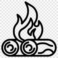 fire, burn, barbecue, cook icon svg