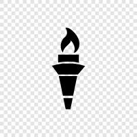 Feuer, Flammen, Hitze, Brennen symbol