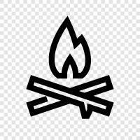 fire, outdoor, celebration, festival icon svg