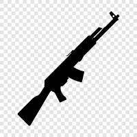 firearm, hunting, shooting, ammunition icon svg
