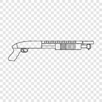 firearms, weapons, shooting, hunting icon svg