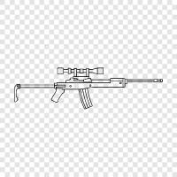 Firearms, Shooting, Hunting, Shooting Range icon svg