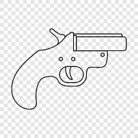 Firearms, Shooting, Shooting Range, Gunsmith icon svg