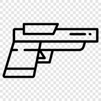 firearms, weapon, arm, cartridge icon svg