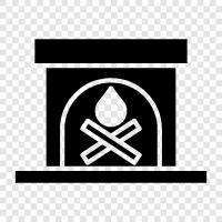 fireplaces, woodburning, wood burning, fireplace accessories icon svg