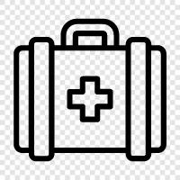first aid, first aid kit icon svg