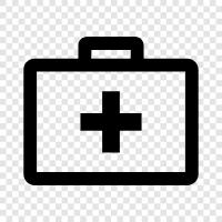first aid supplies, first aid kit list, first aid kit icon svg