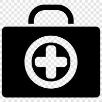 first aid supplies, first aid kit for camping, first aid kit for hiking, first aid kit icon svg