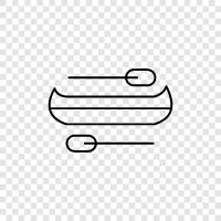 fishing boat, pontoon boat, canoe, row boat icon svg