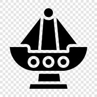 fishing boat, pontoon boat, boat, recreational boat icon svg
