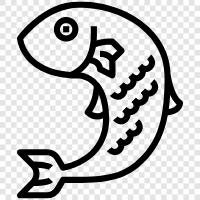 Fischerei symbol