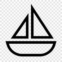 fishing, sailing, water sport, Boat icon svg