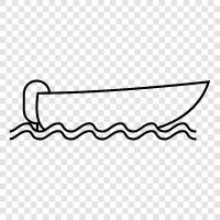 fishing, sailing, water Boat, lake icon svg