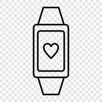 fitness band, activity tracker, watch, wristwatch icon svg