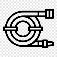 Fitting, Repair, hose reel, Hose icon svg