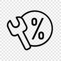 fixed mortgage, fixed interest rate, fixed rate mortgage, fixed rate loan icon svg