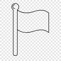 Flagpole, Flagstaff, Flagstaffs, Flag icon svg