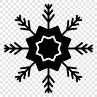 flake, snow, ice, snowstorm icon svg