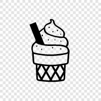 Flake ice cream, Flake ice cream recipes, Flake ice cream videos, Icecream with flake icon svg