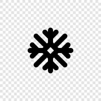 flake, snow, frost, crystal icon svg