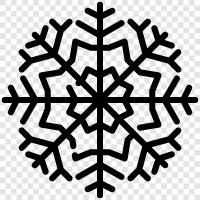 flake, snow, ice, crystal icon svg