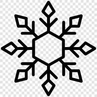 flake, snow, snowflake icon svg