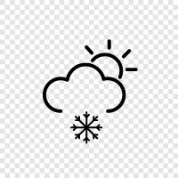 flakes, flakes falling, falling snow, snowflakes icon svg