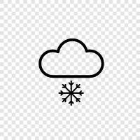 flakes, flake, snowman, snowball icon svg