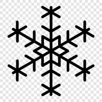 flakes, snow, snowflake, winter icon svg