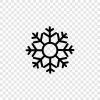 flakes, snowballs, white, powder icon svg