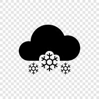 flakes, flake, snowman, snowwoman icon svg