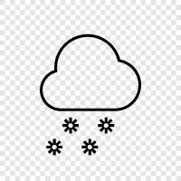 flakes, snowflakes, winter, cold icon svg