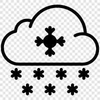 flakes, flaky, icicles, frigid icon svg