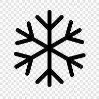 flakes, snow, winter, snow flake icon svg