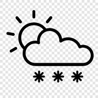 flakes, snowflakes, snow, winter icon svg