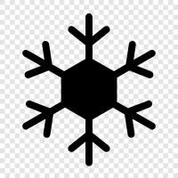 flakes, snowflakes, ice, snow ice icon svg