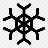 flakes, snowflakes, winter, cold icon svg