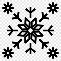 flakes, flakes falling, falling snow, white icon svg