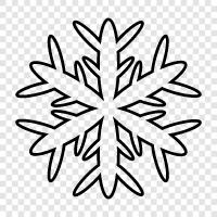 flakes, flakes falling, snowflakes, snow icon svg