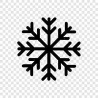 flakes, accumulation, white, winter icon svg