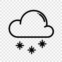 flakes, snowflakes, winter, cold icon svg