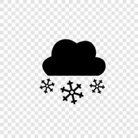 flakes, cold, snowman, winter icon svg