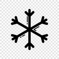 flakes, snow, snowflakes, frozen icon svg