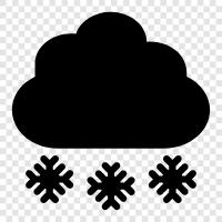 flakes, snowflakes, snow, white icon svg