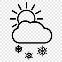 flakes, snowflakes, snowman, snowball icon svg